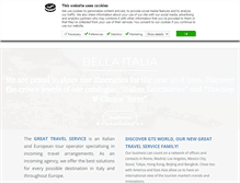 Tablet Screenshot of great-travelservice.com